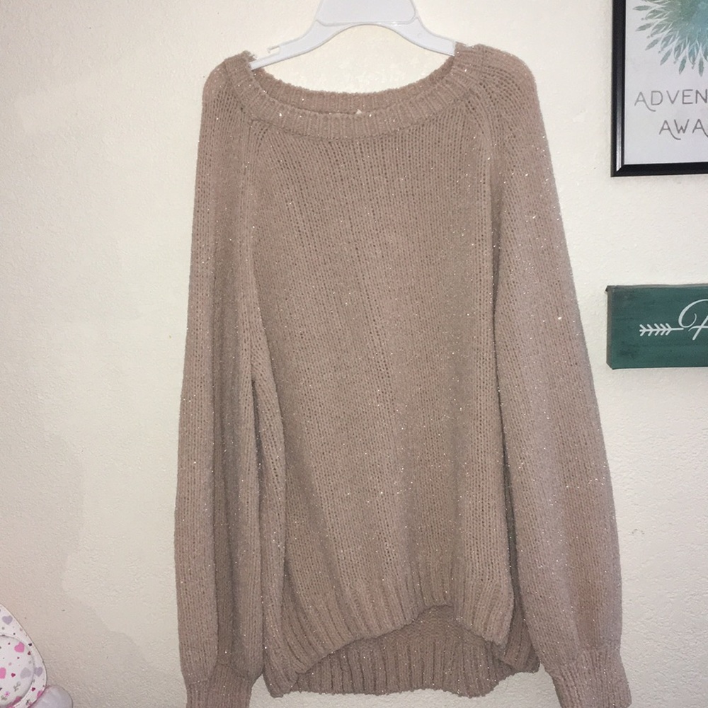 H&M Sweater bundle: light pink& teal
